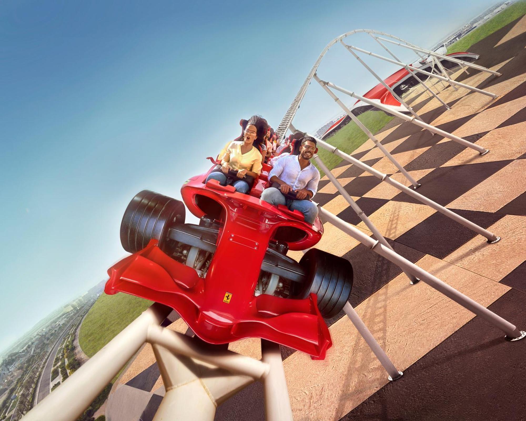 Guest Rooms with One Day Yas Theme Park Access for Two Adults